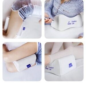 Like-new Cushion Lab Extra Support Orthopedic Knee Pillow for Side Sleepers